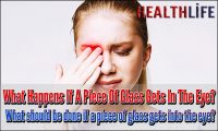 What Happens If A Piece Of Glass Gets In The Eye