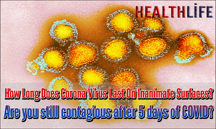 How Long Does Corona Virus Last On Inanimate Surfaces