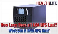 How Long Does a 1 kVA UPS Last