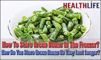 How To Store Green Beans In The Freezer