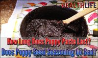 How Long Does Poppy Paste Last