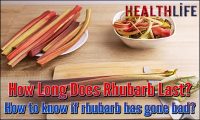 How Long Does Rhubarb Last
