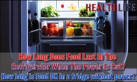 How Long Does Food Last In The Refrigerator When The Power Is Cut