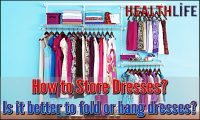 How to Store Dresses
