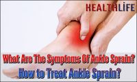 What Are The Symptoms Of Ankle Sprain