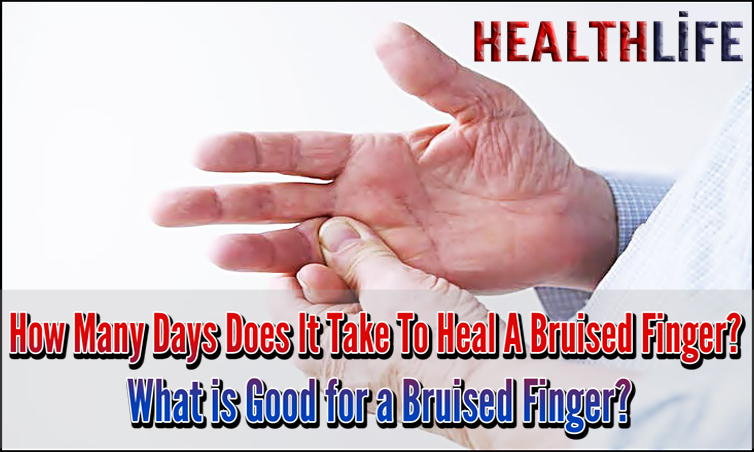 How Many Days Does It Take To Heal A Bruised Finger