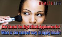 How Should The Right Blush Application Be