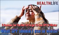 5 Reasons For You Not To Forget To Use SPF In Winter