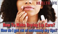 How To Make Drying Lip Care