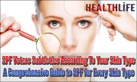 SPF Voters Subtleties According To Your Skin Type