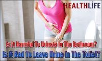 Is It Harmful To Urinate In The Bathroom