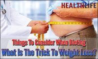 Things To Consider When Dieting