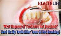 What Happens If Teeth Are Not Brushed