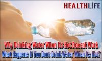 Why Drinking Water When Its Hot Doesnt Work