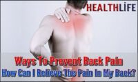 Ways To Prevent Back Pain