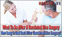 What To Do After A Herniated Disc Surgery