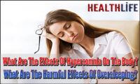 What Are The Effects Of Hypersomnia On The Body